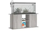 Vidaxl Aquarium Stand Grey Sonoma 121x41x58 Cm Engineered Wood Vidaxl Aquarium Stand Grey Sonoma 121x41x58 Cm Engineered Wood