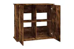 Vidaxl Aquarium Stand Smoked Oak 81x36x73 Cm Engineered Wood Vidaxl Aquarium Stand Smoked Oak 81x36x73 Cm Engineered Wood