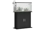 Vidaxl Aquarium Stand Black 81x36x73 Cm Engineered Wood Vidaxl Aquarium Stand Black 81x36x73 Cm Engineered Wood