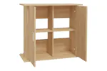 Vidaxl Aquarium Stand Sonoma Oak 81x36x73 Cm Engineered Wood Vidaxl Aquarium Stand Sonoma Oak 81x36x73 Cm Engineered Wood
