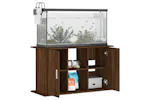 Vidaxl Aquarium Stand Brown Oak 101x41x58 Cm Engineered Wood Vidaxl Aquarium Stand Brown Oak 101x41x58 Cm Engineered Wood