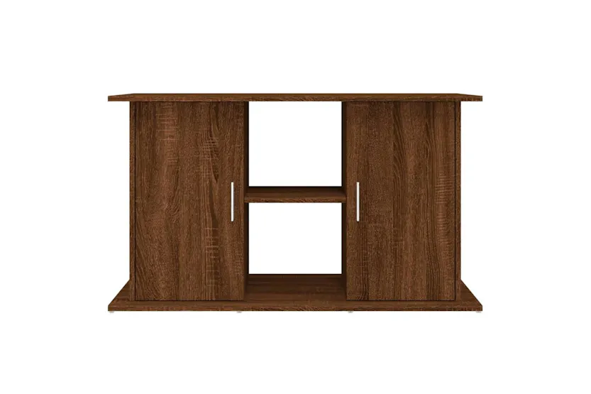Vidaxl Aquarium Stand Brown Oak 101x41x58 Cm Engineered Wood Vidaxl Aquarium Stand Brown Oak 101x41x58 Cm Engineered Wood
