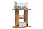 Vidaxl Aquarium Stand Old Wood 60x30x60 Cm Engineered Wood Vidaxl Aquarium Stand Old Wood 60x30x60 Cm Engineered Wood