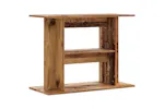 Vidaxl Aquarium Stand Old Wood 80x35x60 Cm Engineered Wood Vidaxl Aquarium Stand Old Wood 80x35x60 Cm Engineered Wood