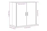 Vidaxl Aquarium Stand Artisan Oak 81x36x73 Cm Engineered Wood Vidaxl Aquarium Stand Artisan Oak 81x36x73 Cm Engineered Wood
