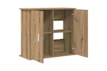 Vidaxl Aquarium Stand Artisan Oak 81x36x73 Cm Engineered Wood Vidaxl Aquarium Stand Artisan Oak 81x36x73 Cm Engineered Wood