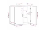 Vidaxl Aquarium Stand Artisan Oak 81x36x73 Cm Engineered Wood Vidaxl Aquarium Stand Artisan Oak 81x36x73 Cm Engineered Wood