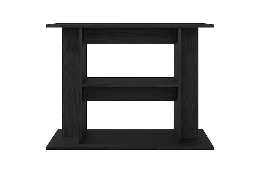 Vidaxl Aquarium Stand Black Oak 80x35x60 Cm Engineered Wood Vidaxl Aquarium Stand Black Oak 80x35x60 Cm Engineered Wood