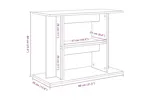 Vidaxl Aquarium Stand Black Oak 80x35x60 Cm Engineered Wood Vidaxl Aquarium Stand Black Oak 80x35x60 Cm Engineered Wood