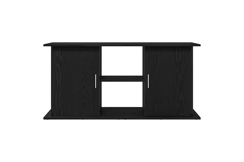 Vidaxl Aquarium Stand Black Oak 121x41x58 Cm Engineered Wood Vidaxl Aquarium Stand Black Oak 121x41x58 Cm Engineered Wood