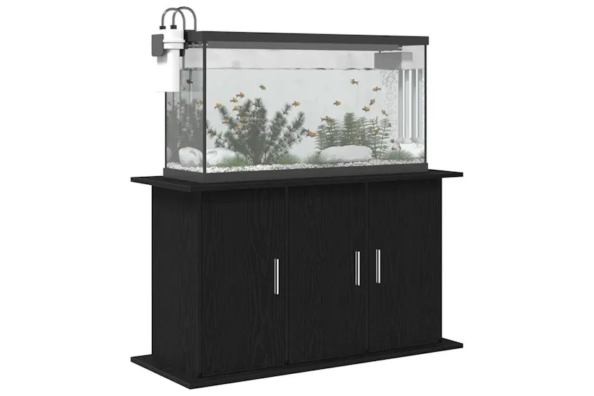 Vidaxl Aquarium Stand Black Oak 101x41x58 Cm Engineered Wood Vidaxl Aquarium Stand Black Oak 101x41x58 Cm Engineered Wood