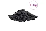 Vidaxl Polished Pebbles 10 Kg Black 2-5 Cm Vidaxl Polished Pebbles 10 Kg Black 2-5 Cm
