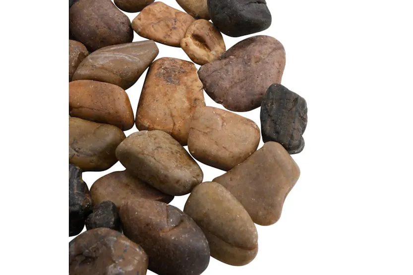 Vidaxl Polished Pebbles 25 Kg Mixed Colour 2-5 Cm Vidaxl Polished Pebbles 25 Kg Mixed Colour 2-5 Cm