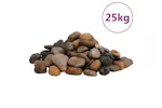 Vidaxl Polished Pebbles 25 Kg Mixed Colour 2-5 Cm Vidaxl Polished Pebbles 25 Kg Mixed Colour 2-5 Cm