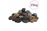 Vidaxl Polished Pebbles 25 Kg Mixed Colour 5-8 Cm Vidaxl Polished Pebbles 25 Kg Mixed Colour 5-8 Cm