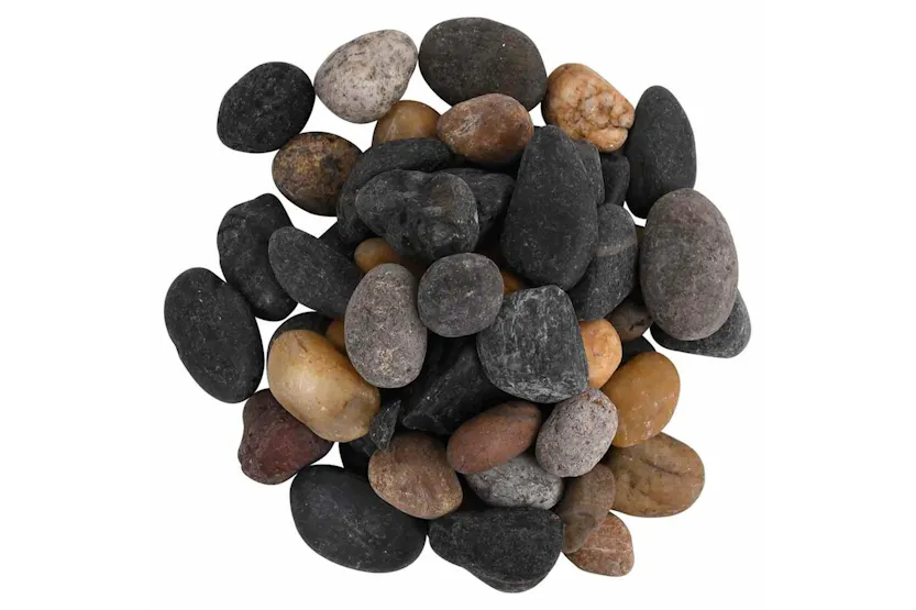 Vidaxl Polished Pebbles 25 Kg Mixed Colour 5-8 Cm Vidaxl Polished Pebbles 25 Kg Mixed Colour 5-8 Cm