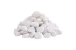 Vidaxl Polished Pebbles 25 Kg White 2-5 Cm Vidaxl Polished Pebbles 25 Kg White 2-5 Cm