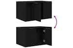 Vidaxl Cat Litter Box Enclosure Black Oak 80x50x45 Cm Engineered Wood Vidaxl Cat Litter Box Enclosure Black Oak 80x50x45 Cm Engineered Wood