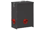 Vidaxl Chicken Feeder Black 325 X 205 X 43 Cm Cold-rolled Steel Vidaxl Chicken Feeder Black 325 X 205 X 43 Cm Cold-rolled Steel