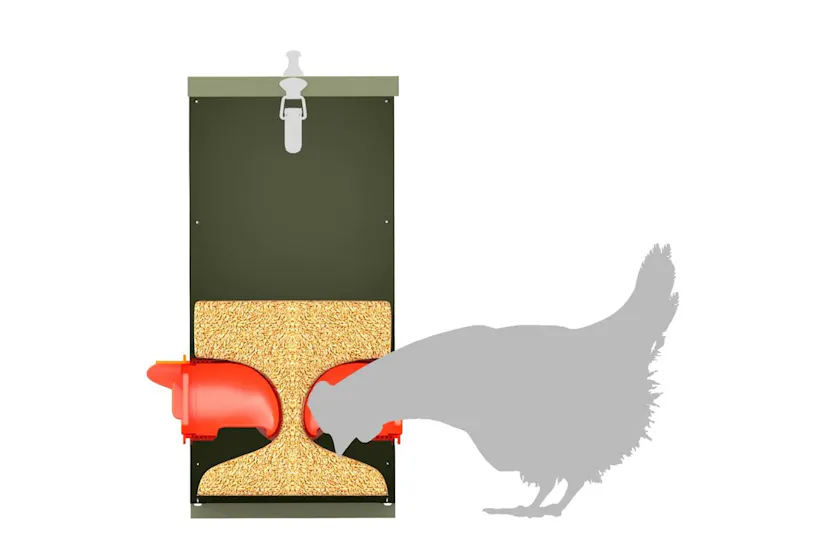 Vidaxl Chicken Feeder Olive Green 325 X 205 X 43 Cm Vidaxl Chicken Feeder Olive Green 325 X 205 X 43 Cm