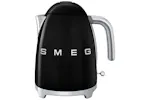 Smeg 1.7L 50's Retro Style Kettle | KLF03BLUK | Black Smeg 1.7L 50's Retro Style Kettle | KLF03BLUK | Black