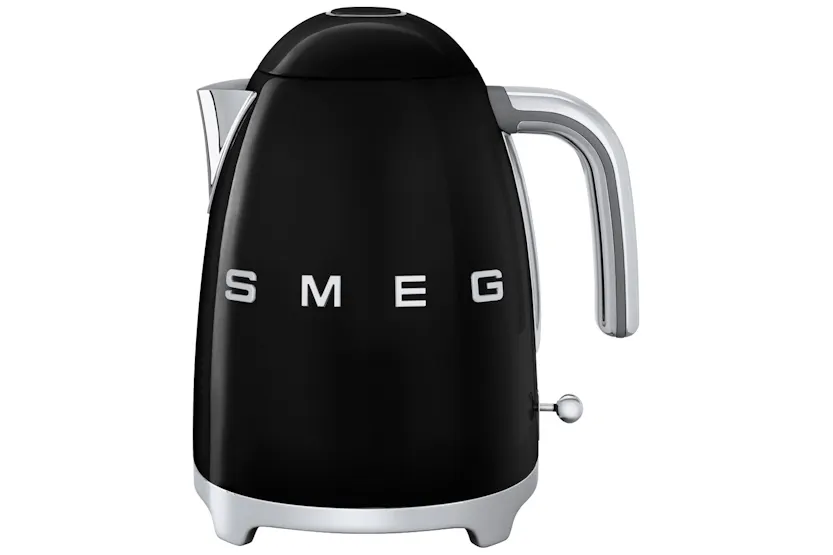 Smeg 1.7L 50's Retro Style Kettle | KLF03BLUK | Black Smeg 1.7L 50's Retro Style Kettle | KLF03BLUK | Black