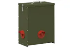 Vidaxl Chicken Feeder 2 Pcs Olive Green 325 X 205 X 43 Cm Vidaxl Chicken Feeder 2 Pcs Olive Green 325 X 205 X 43 Cm