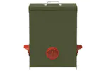 Vidaxl Chicken Feeder 2 Pcs Olive Green 325 X 205 X 43 Cm Vidaxl Chicken Feeder 2 Pcs Olive Green 325 X 205 X 43 Cm