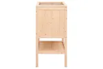 Vidaxl Hamster Cage 55x40x80 Cm Solid Wood Fir Vidaxl Hamster Cage 55x40x80 Cm Solid Wood Fir