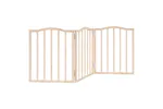 Vidaxl Dog Gate Foldable 3 Panels 150 Cmpoplar Wood Vidaxl Dog Gate Foldable 3 Panels 150 Cmpoplar Wood