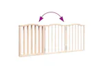 Vidaxl Dog Gate Foldable 3 Panels 150 Cmpoplar Wood Vidaxl Dog Gate Foldable 3 Panels 150 Cmpoplar Wood