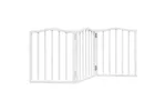 Vidaxl Dog Gate Foldable 3 Panels White 150 Cmpoplar Wood Vidaxl Dog Gate Foldable 3 Panels White 150 Cmpoplar Wood