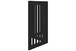 Vidaxl Dog Gate Foldable 3 Panels Black 150 Cm Poplar Wood Vidaxl Dog Gate Foldable 3 Panels Black 150 Cm Poplar Wood