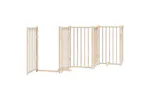 Vidaxl Dog Gate With Door Foldable 6 Panels 300 Cm Solid Wood Fir Vidaxl Dog Gate With Door Foldable 6 Panels 300 Cm Solid Wood Fir