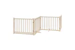 Vidaxl Dog Gate With Door Foldable 4 Panels 320 Cm Solid Wood Fir Vidaxl Dog Gate With Door Foldable 4 Panels 320 Cm Solid Wood Fir