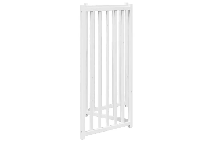 Vidaxl Dog Gate Foldable 3 Panels White 150 Cm Solid Wood Fir Vidaxl Dog Gate Foldable 3 Panels White 150 Cm Solid Wood Fir