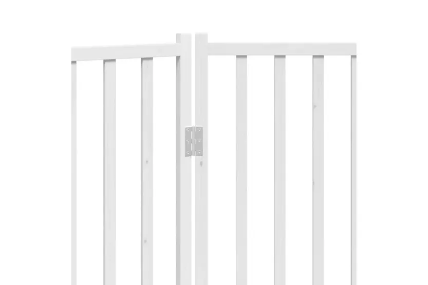 Vidaxl Dog Gate Foldable 3 Panels White 150 Cm Solid Wood Fir Vidaxl Dog Gate Foldable 3 Panels White 150 Cm Solid Wood Fir