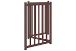 Vidaxl Dog Gate Foldable 3 Panels Brown Oak 150 Cm Solid Wood Fir Vidaxl Dog Gate Foldable 3 Panels Brown Oak 150 Cm Solid Wood Fir