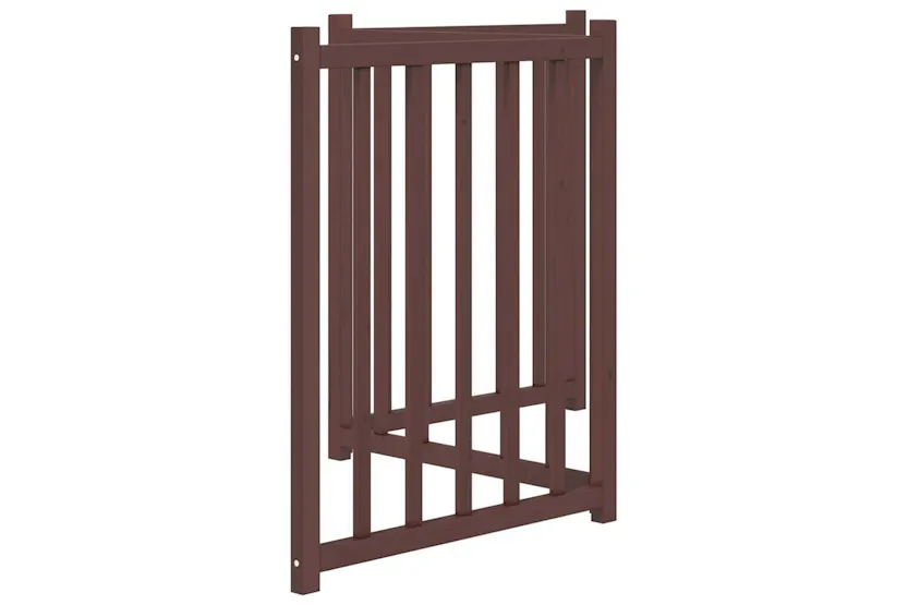 Vidaxl Dog Gate Foldable 3 Panels Brown Oak 150 Cm Solid Wood Fir Vidaxl Dog Gate Foldable 3 Panels Brown Oak 150 Cm Solid Wood Fir