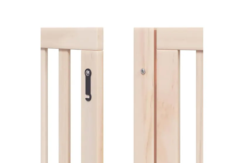 Vidaxl Dog Gate With Door Foldable 15 Panels 750 Cm Poplar Wood Vidaxl Dog Gate With Door Foldable 15 Panels 750 Cm Poplar Wood