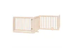 Vidaxl Dog Gate With Door Foldable 10 Panels 800 Cm Poplar Wood Vidaxl Dog Gate With Door Foldable 10 Panels 800 Cm Poplar Wood