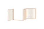 Vidaxl Dog Gate With Door Foldable 10 Panels 800 Cm Poplar Wood Vidaxl Dog Gate With Door Foldable 10 Panels 800 Cm Poplar Wood