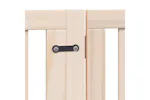 Vidaxl Dog Gate With Door Foldable 10 Panels 800 Cm Poplar Wood Vidaxl Dog Gate With Door Foldable 10 Panels 800 Cm Poplar Wood