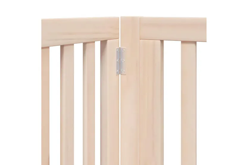Vidaxl Dog Gate With Door Foldable 10 Panels 800 Cm Poplar Wood Vidaxl Dog Gate With Door Foldable 10 Panels 800 Cm Poplar Wood