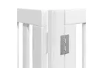Vidaxl Dog Gate With Door Foldable 8 Panels White 640 Cm Poplar Wood Vidaxl Dog Gate With Door Foldable 8 Panels White 640 Cm Poplar Wood