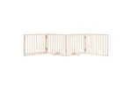 Vidaxl Dog Gate With Door Foldable 4 Panels 320 Cm Poplar Wood Vidaxl Dog Gate With Door Foldable 4 Panels 320 Cm Poplar Wood