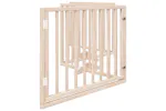 Vidaxl Dog Gate With Door Foldable 4 Panels 320 Cm Poplar Wood Vidaxl Dog Gate With Door Foldable 4 Panels 320 Cm Poplar Wood