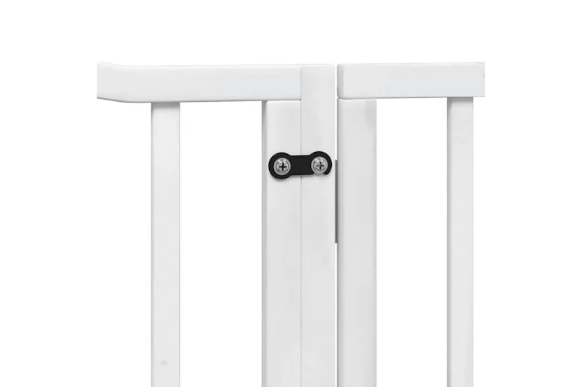 Vidaxl Dog Gate With Door Foldable 10 Panels White 800 Cm Poplar Wood Vidaxl Dog Gate With Door Foldable 10 Panels White 800 Cm Poplar Wood