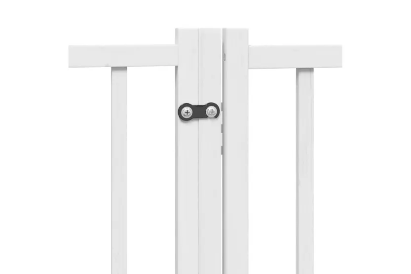 Vidaxl Dog Gate With Door Foldable 8 Panels White 640 Cm Poplar Wood Vidaxl Dog Gate With Door Foldable 8 Panels White 640 Cm Poplar Wood