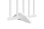 Vidaxl Dog Gate With Door Foldable 6 Panels White 480 Cm Poplar Wood Vidaxl Dog Gate With Door Foldable 6 Panels White 480 Cm Poplar Wood